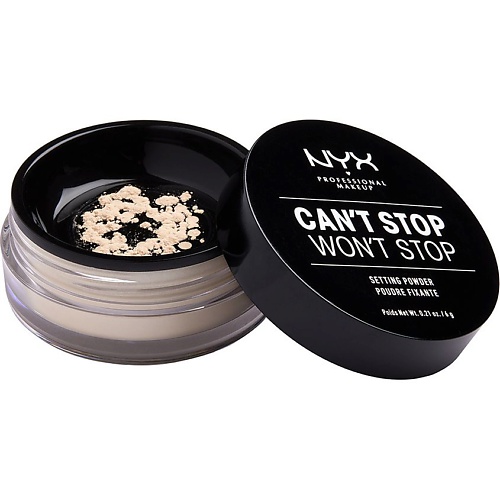 фото Nyx professional makeup финишная пудра. can't stop won't stop setting powder