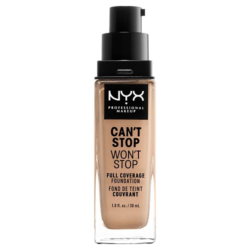 фото Nyx professional makeup тональная основа с плотным покрытием. can't stop won't stop full coverage foundation