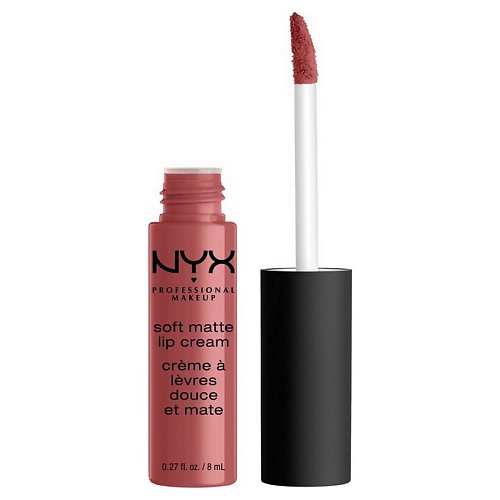 фото Nyx professional makeup матовая жидкая помада-крем. soft matte lip cream