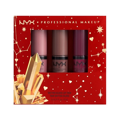 

NYX Professional Makeup Набор блесков для губ "BUTTER GLOSS TRIO" MED DEEP NUDES