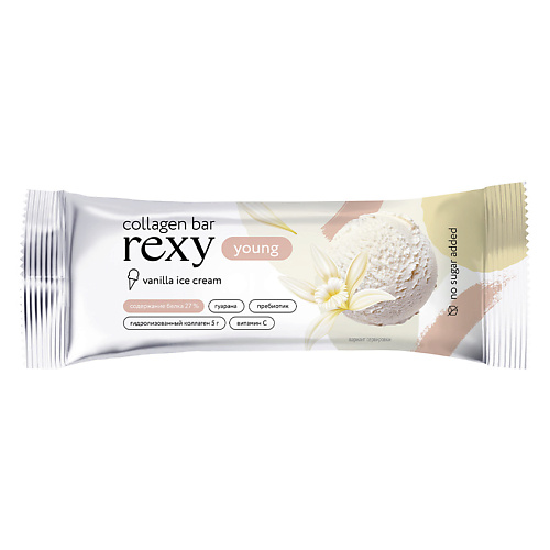 PROTEIN REX Батончик с высоким содержанием белка со вкусом «Ванильное Мороженое» protein rex батончик с высоким содержанием протеина ягодный пай