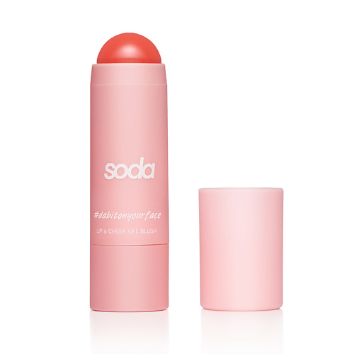 

SODA LIP & CHEEK GEL BLUSH #debitonyourface ПОМАДА+РУМЯНА В СТИКЕ