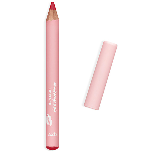 фото Soda lip pencil #unicorngossip контурный карандаш для губ