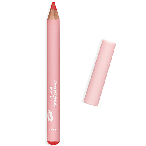 фото Soda lip pencil #unicorngossip контурный карандаш для губ