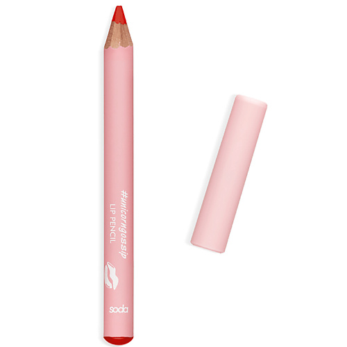 фото Soda lip pencil #unicorngossip контурный карандаш для губ