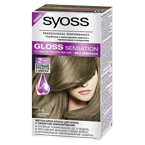 фото Syoss крем-краска для волос syoss gloss sensation