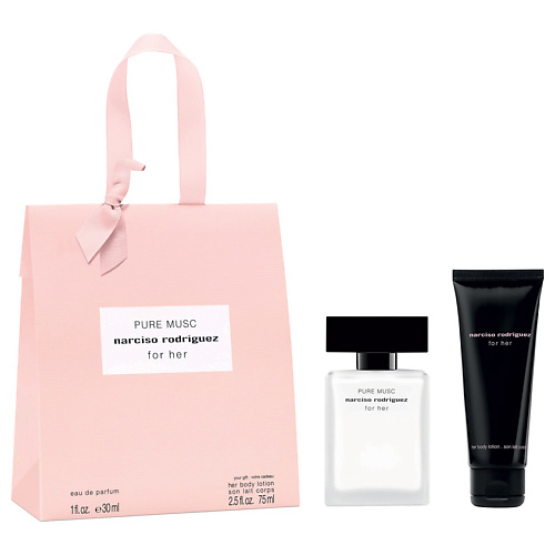 NARCISO RODRIGUEZ Набор FOR HER PURE MUSC narciso rodriguez fleur musc generous spray 75