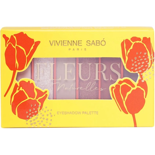 VIVIENNE SABO Палетка теней для век Fleurs naturelles TULIPE