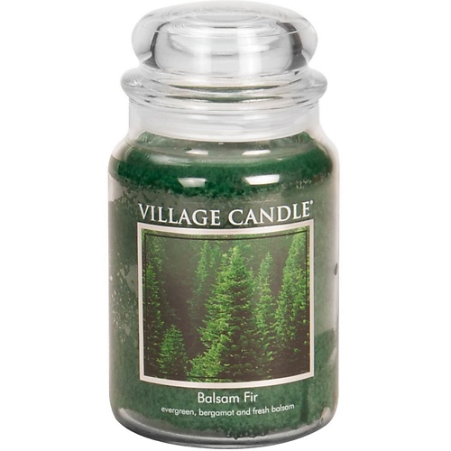 фото Village candle ароматическая свеча "balsam fir", большая