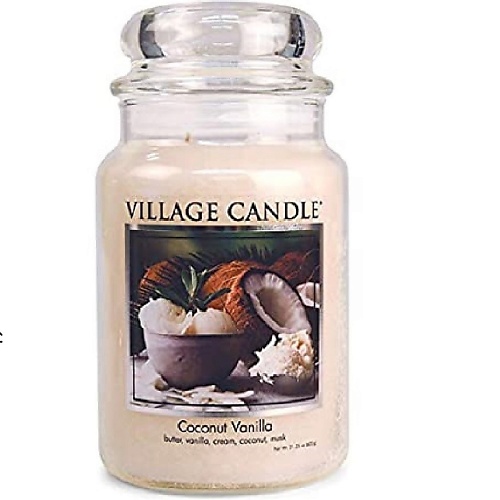 фото Village candle ароматическая свеча "coconut vanilla", большая