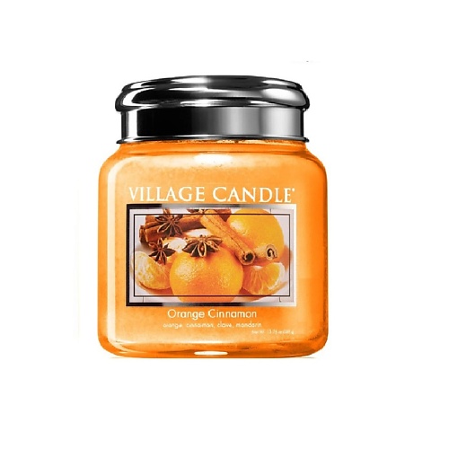 фото Village candle ароматическая свеча "orange cinnamon", маленькая