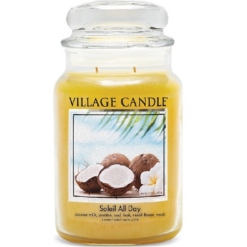 VILLAGE CANDLE Ароматическая свеча 